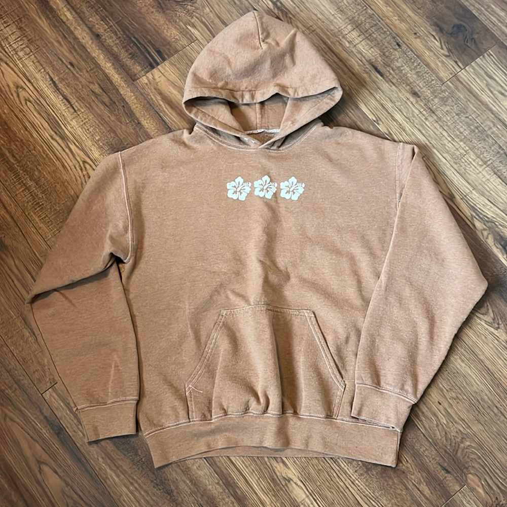 Hawaiian flower hoodie
